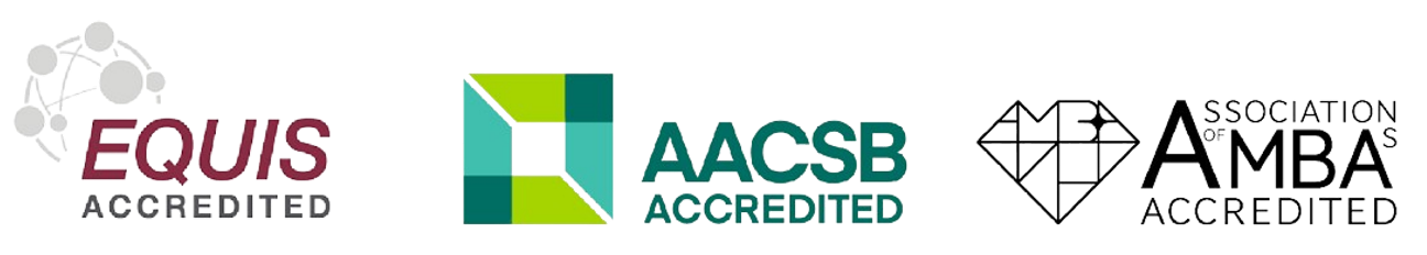 EQUIS AACSB AMBA Accredited