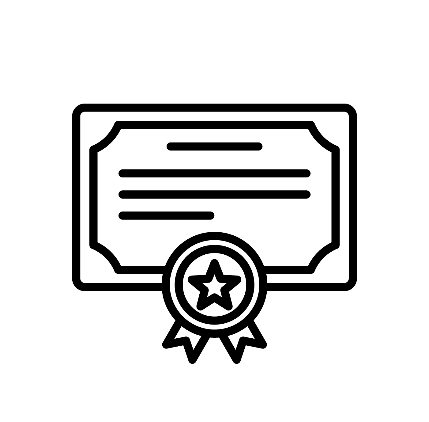 Certificate Icon